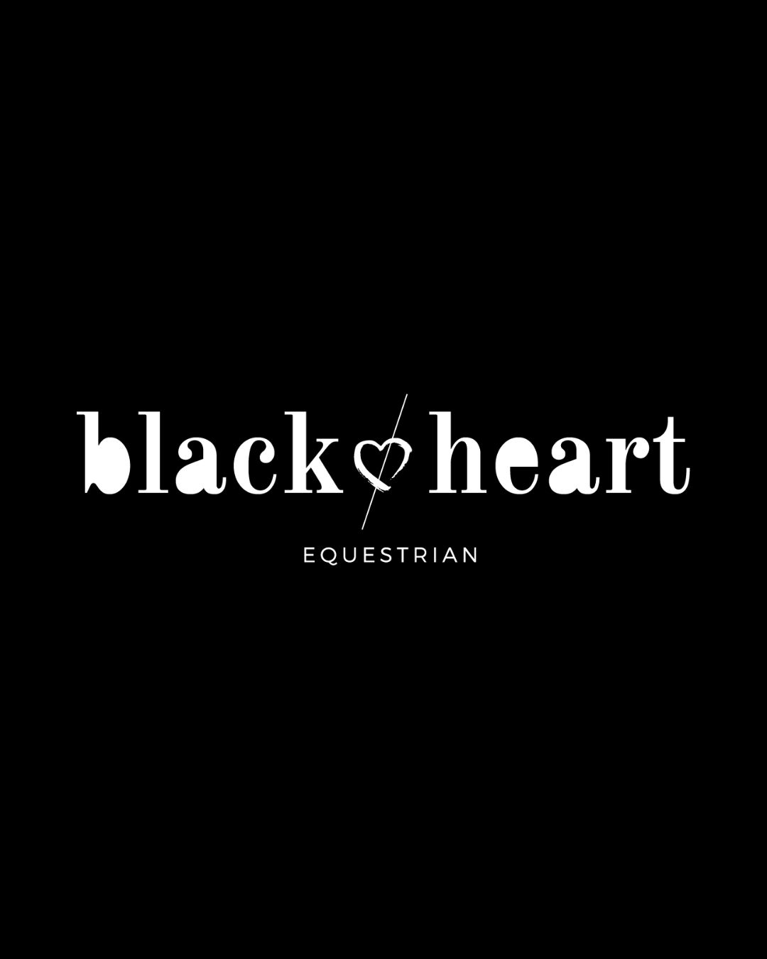 Black Heart Equestrian logo