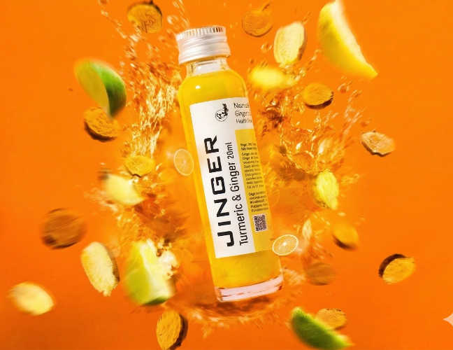 JINGER DRINKS logo