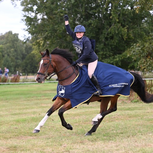 Scottish Grassroots Eventing Championships at Scone Palace classes at BE90 and BE100 level