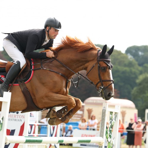 British Showjumping at Scone Palace with a starting height of 1.10m/1.20m