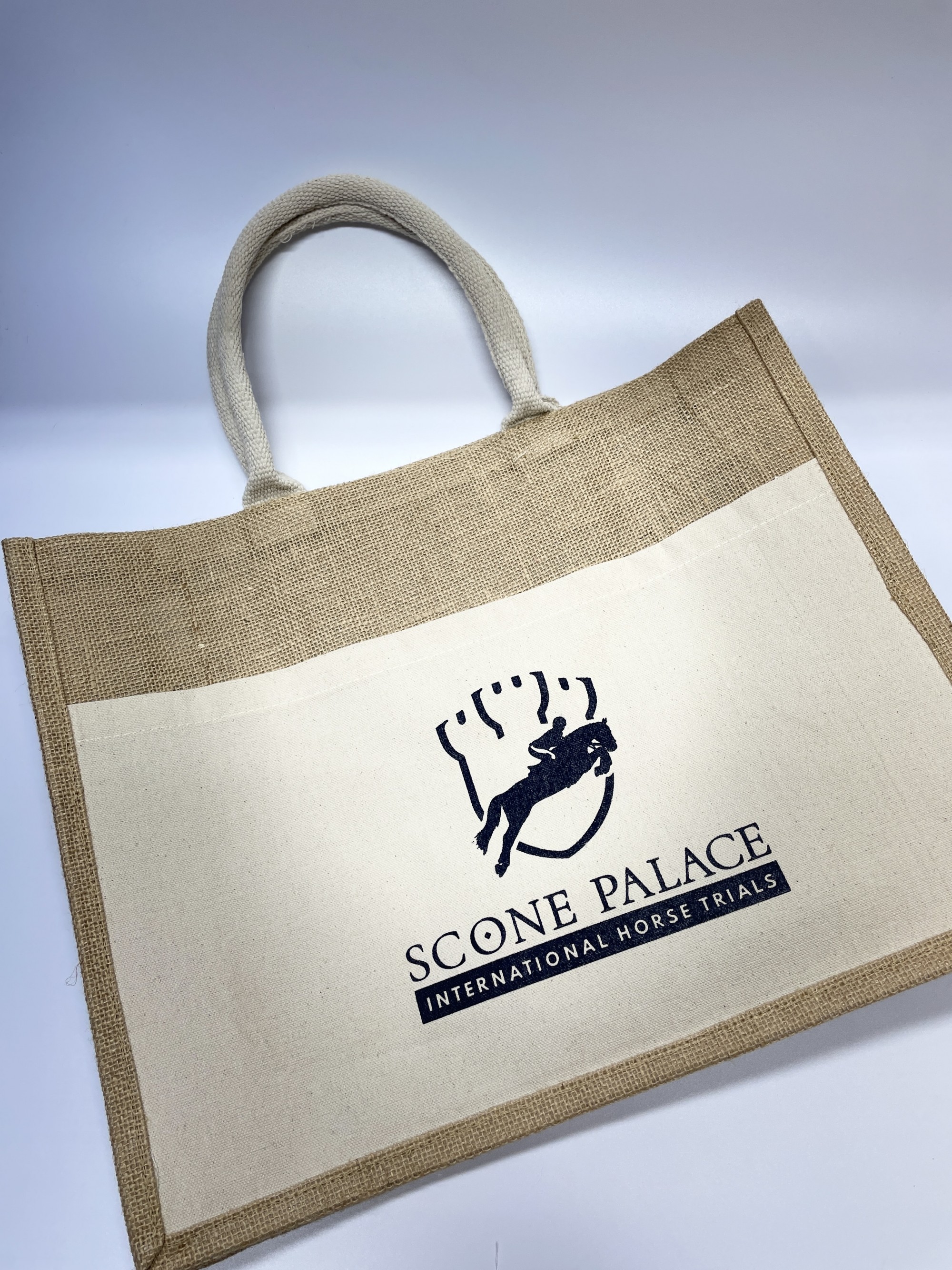 Large Jute Tote Bag