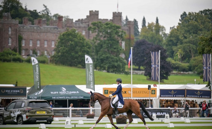Leicestershire rider sets the standard in the CCI4*-L with horse who relishes the atmosphere